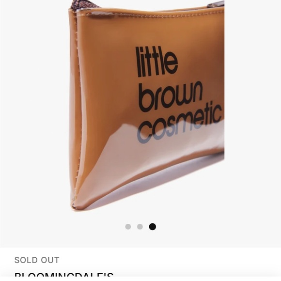 BLOOMINGDALE'S
Little Brown Cosmetic Bag - Picture 3 of 8